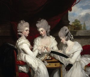 Las damas Waldegrave, 1780