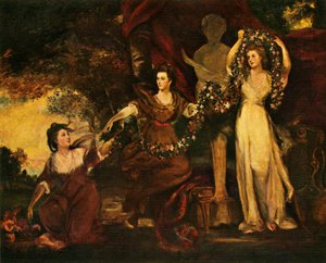 Las Tres Gracias, 1773, c1912 de Joshua Reynolds