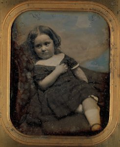 Augusta Hawes a los cuatro años, 1850s de Josiah Johnson Hawes, Albert Sands Southworth