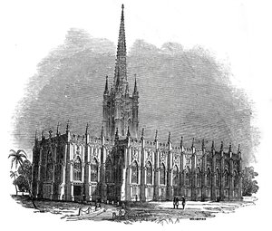 Catedral de San Pablo, Calcuta, 1845