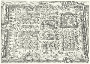 Campamento militar en el siglo XVI