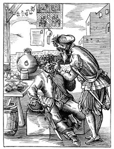Dentista, siglo XVI 1849 de Jost Amman
