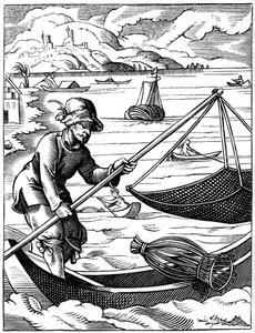 Pescador, siglo XVI 1849 de Jost Amman