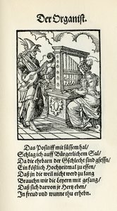 Organista de Jost Amman