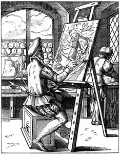 Pintor, siglo XVI de Jost Amman
