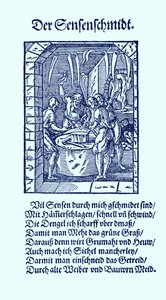Fabricante de guadañas de Jost Amman