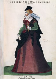 Noble sienesa de Jost Amman