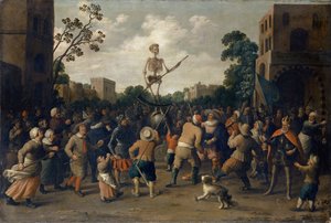 La lucha contra la muerte de Jost Cornelisz Droochsloot