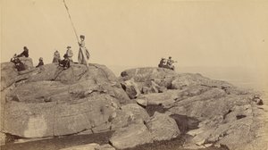 [Fiesta privada en la cumbre del Monte Monadnock] de Jotham A. French
