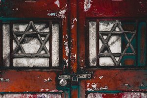 Puertas cerradas, 2016 (fotografía) de Joy Lions