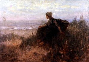 En las dunas de Jozef  Israels