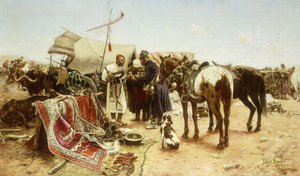 El mercado oriental de Jozef Brandt