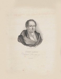 Retrato del compositor Józef Damse 1789-1852, 1840 de Jozef Hilary Glowacki