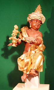 África, de un grupo que representa los Cuatro Continentes del Mundo
