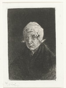 anciana Katwijk de Jozef Israëls