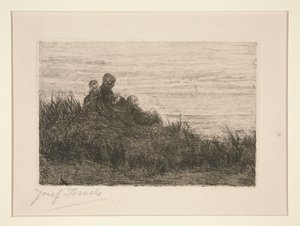 Las niñas en las dunas