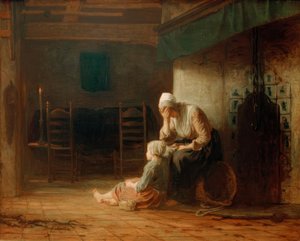 El día antes de la despedida de Jozef Israëls
