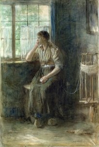 Mujer en la ventana