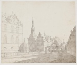 El carrusel en el Castillo de Frederiksborg de Jørgen Roed