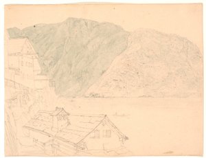 Lago en Gmunden de Jørgen V. Sonne
