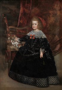 María Teresa 1638-1683, Infanta de España, ca. 1645 de Juan Battista Martinez del Mazo