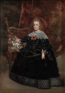 María Teresa, Infanta de España, c.1645 de Juan Bautista Martinez Del Mazo