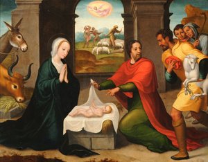 La adoración de los pastores de Juan Correa de Vivar