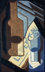 Botella y Vaso; Bouteille et Verre, 1921