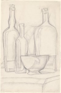 Botellas y cuenco