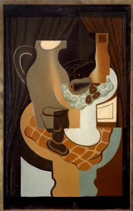 Jarra y compotera de Juan Gris