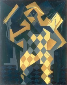 El arlequín con violín de Juan Gris