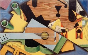 Naturaleza muerta con guitarra