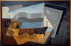 La vista de la bahía de Juan Gris