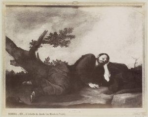 Reproducción fotográfica de un cuadro de Jusepe Ribera, que representa el sueño de Jacob RIBERA.- L