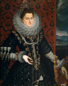 Isabel Clara Eugenia de Austria (Isabel de España) de Juan Pantoja de la Cruz