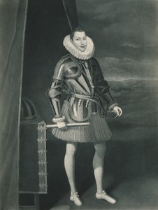 Felipe III en armadura, 1605, 1904 de Juan Pantoja de la Cruz