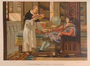 Vicente de Beauvais y San Luis. De: La ciencia y sus hombres, 1879