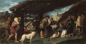 Inglés:  La Adoración de los Pastores