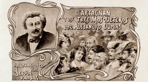 Portada de la novela de Alexandre Dumas "D