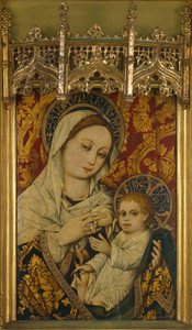 Virgen amamantando al niño de Juan Sánchez de Castro