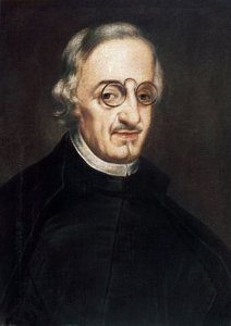 Retrato de Don Antonio de Solís y Ribadeneira, historiador y escritor español (1610-1686). Pintura de Juan de ALFARO (1640-1680). Óleo sobre lienzo Madrid, Fundación Lázaro Galdiano. de Juan de Alfaro