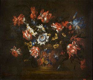 Jarrón de flores de Juan de Arellano