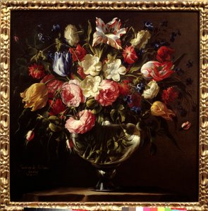 Jarrón de flores