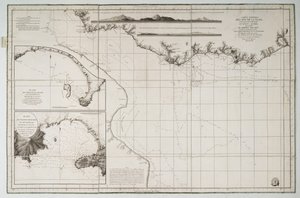 Mapa de Sudamérica y la costa atlántica
