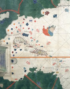 Islas de América Central, por Juan de la Cosa, carta náutica de Juan de la Cosa