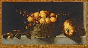 Naturaleza muerta con frutas ... (pintura sobre lienzo)