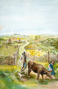 Paisaje rural de Judith Dobie