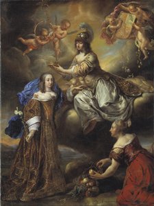 Alegoría de la reina Hedvig Eleonora como Minerva, 1654