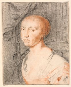 Retrato de una dama joven de Jürgen Ovens