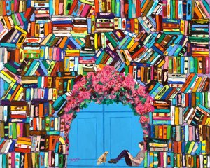 Escapada entre libros y flores de Jukyong Park